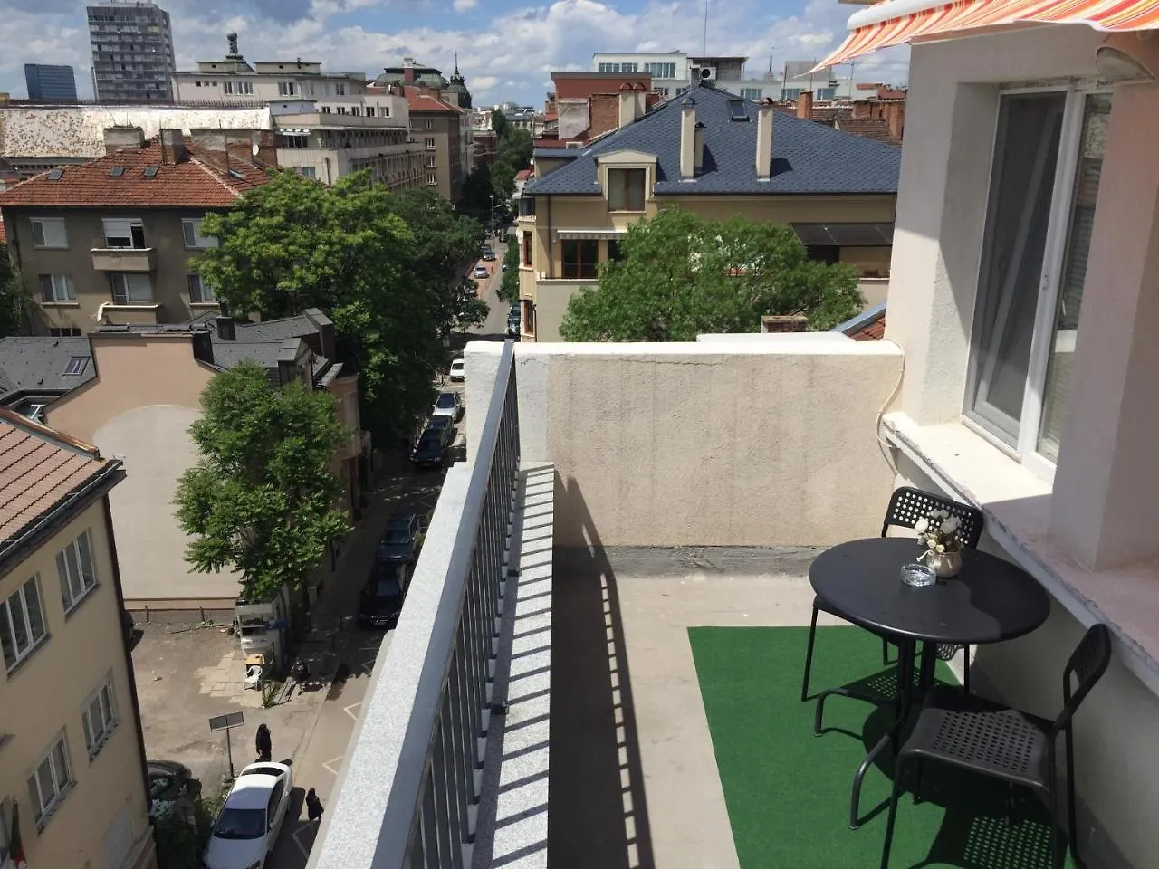 Rooftop Oscar Rooms Sófia Bulgária